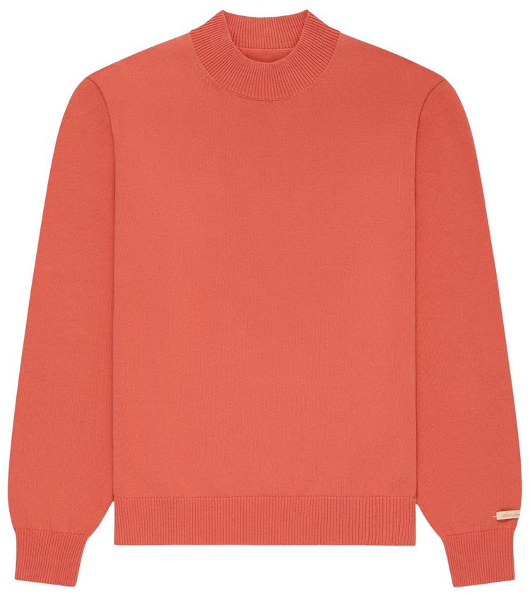Aime Leon Dore Heritage Mockneck Sweater Crabapple