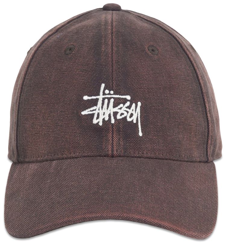 Stussy Washed Basic StuSsy Cap Brown
