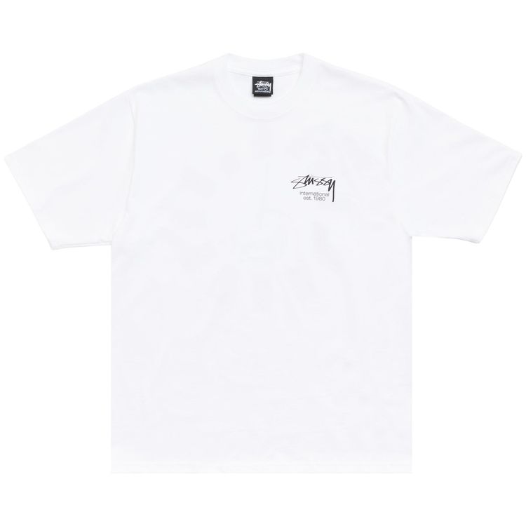 Stussy Dice Clock Tee White