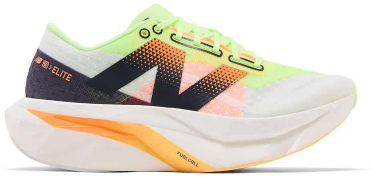 New Balance Wmns FuelCell SuperComp Elite v4 White Lime Mango