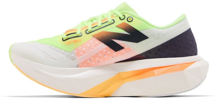 New Balance Wmns FuelCell SuperComp Elite v4 White Lime Mango
