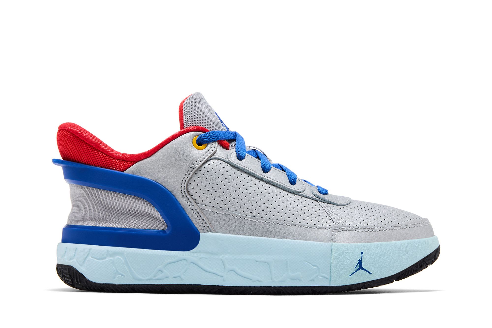 Buy Air Jordan DAY1 EO GS 'Metallic Silver/Light Crimson/Glacier