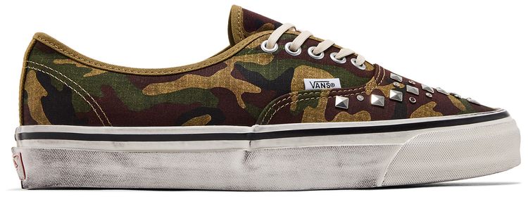 Vans Premium Authentic Woodland Camo Green