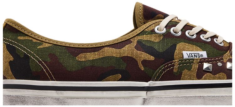 Vans Premium Authentic Woodland Camo Green