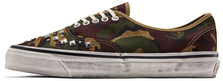 Vans Premium Authentic Woodland Camo Green