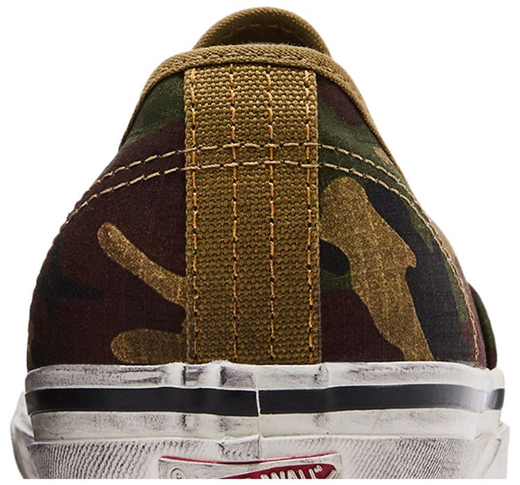 Vans Premium Authentic Woodland Camo Green