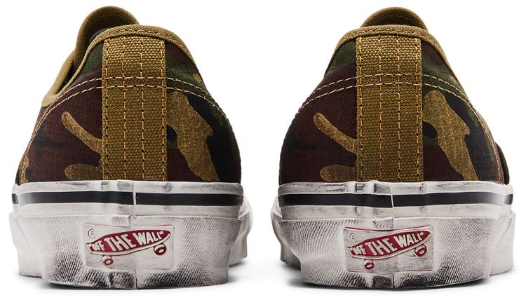 Vans Premium Authentic Woodland Camo Green