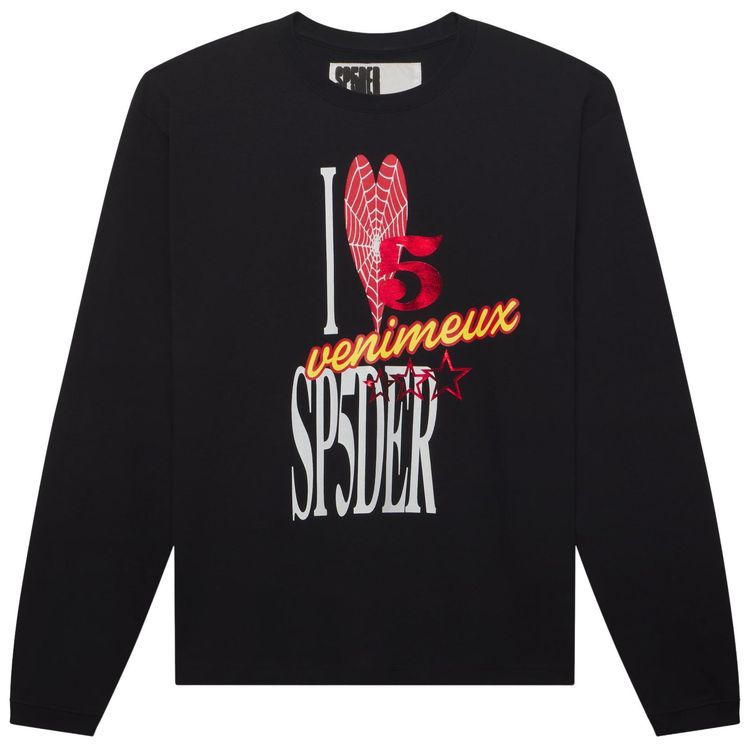 Sp5der Souvenir V2 Long Sleeve Onyx