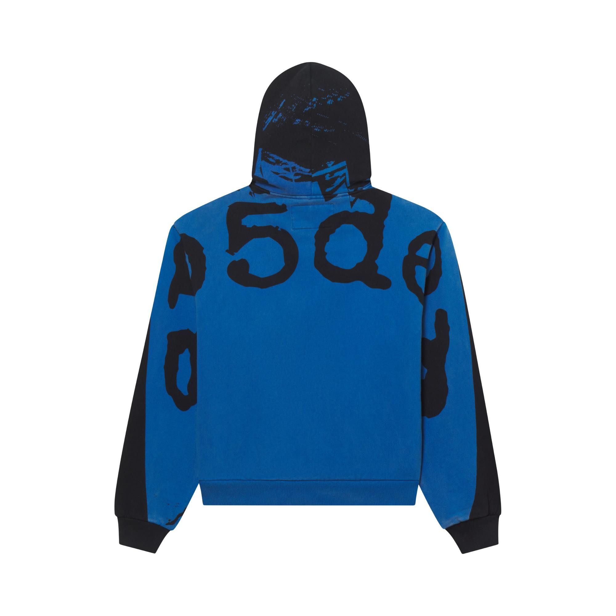 Buy Sp5der Overprint Zip Hoodie 'Onyx' - ST006FW26ONX | GOAT