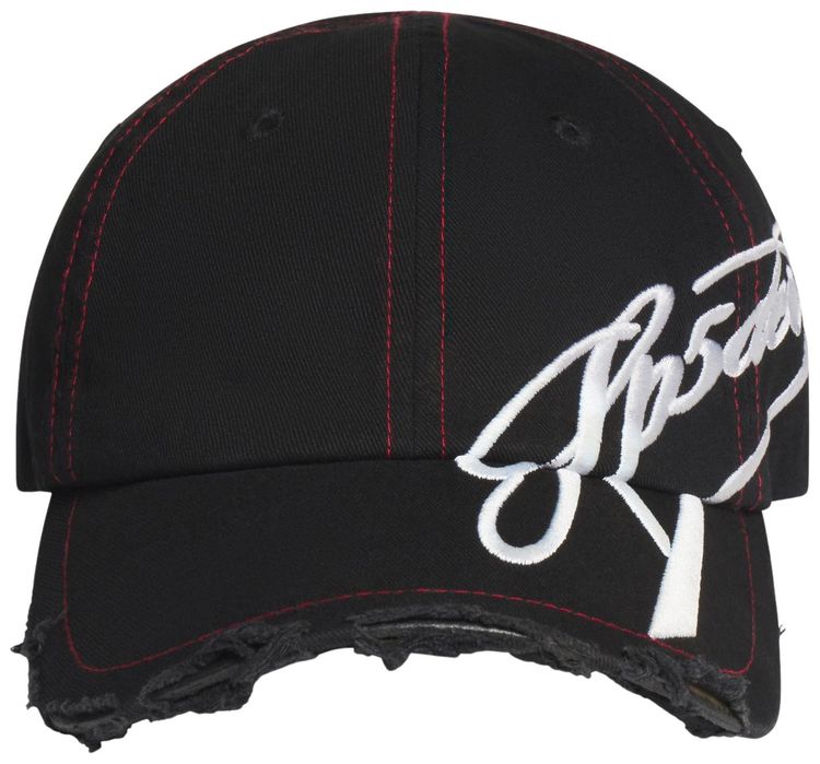 Sp5der Sp5 Cursive Hat Onyx