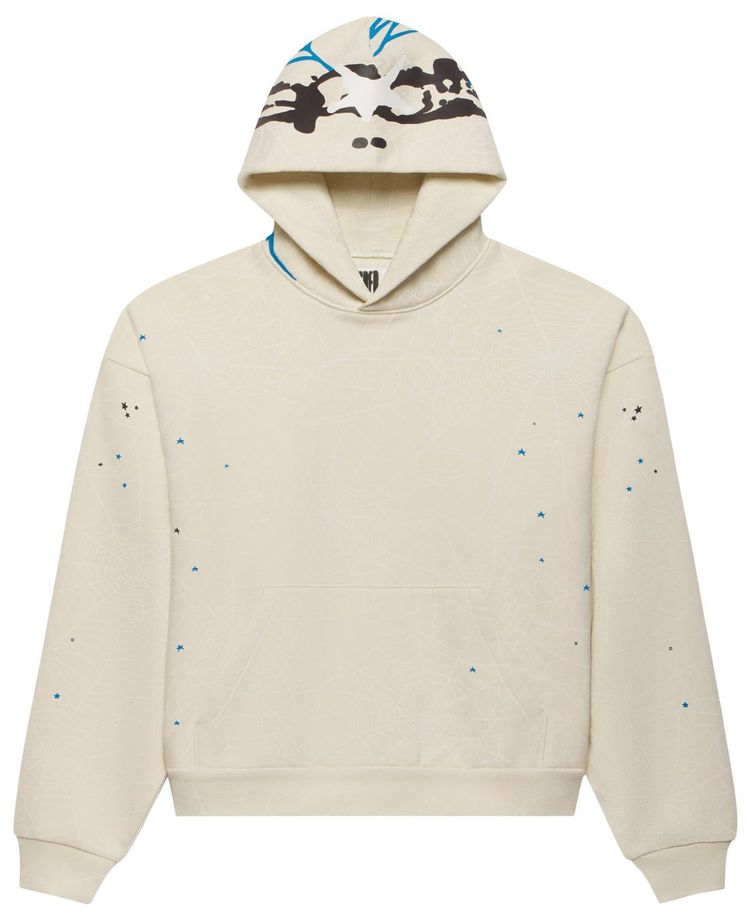 Sp5der Heavy Web Hoodie Foam