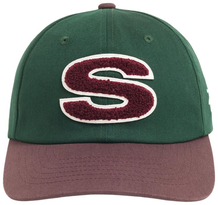 Stussy Chenille S Snapback Cap Spruce