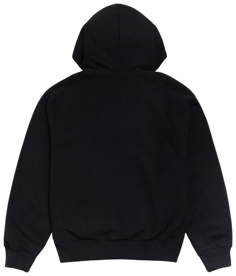 Stussy Plaid Lined Zip Hoodie Black