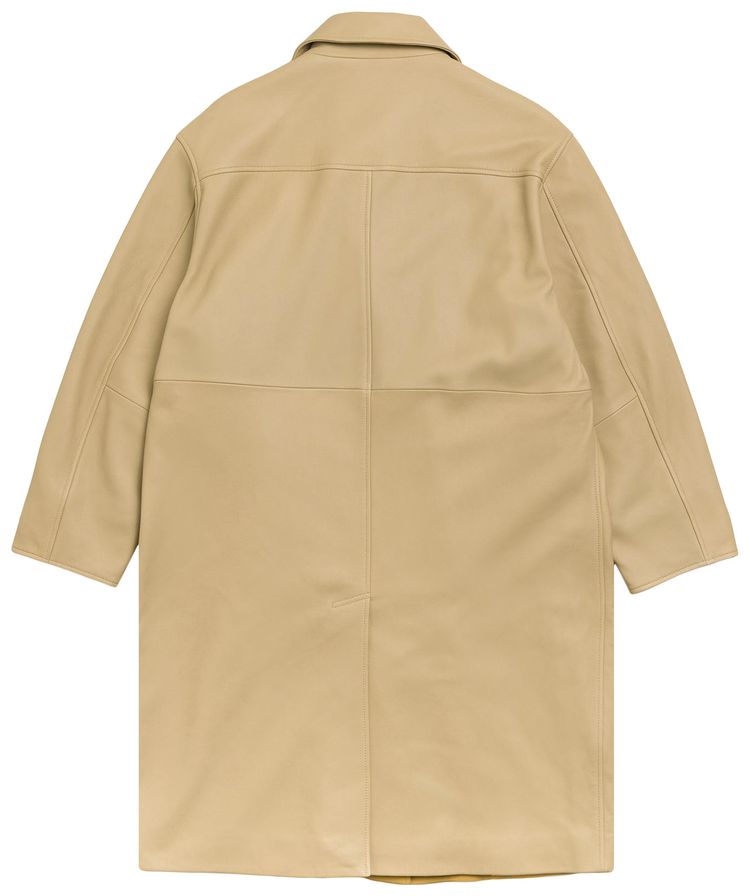 Stussy Leather Duster Sand