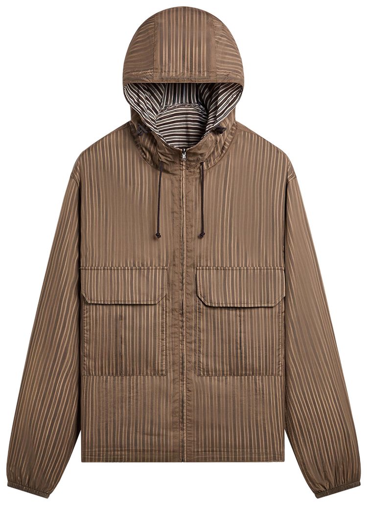 Kith Layered Stripe Raj Jacket Gobi