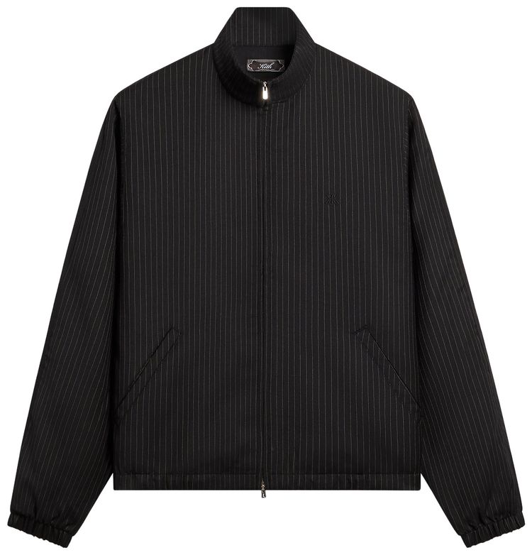 Kith Pinstripe Rui Track Jacket Black