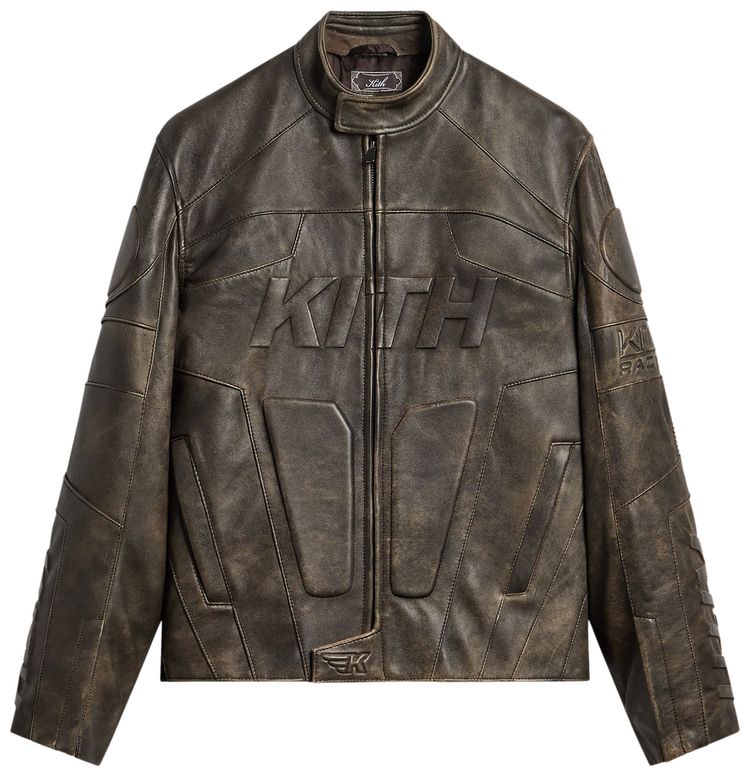 Kith Vintage Leather Wayne Moto Jacket Clever