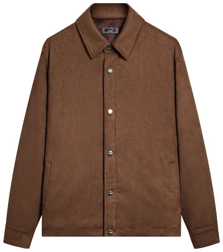Kith Microsuede Bonded Brixton Shirt Jacket Hurricane