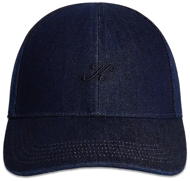 Kith Low Profile Raw Denim Classic Cap Savin Wash