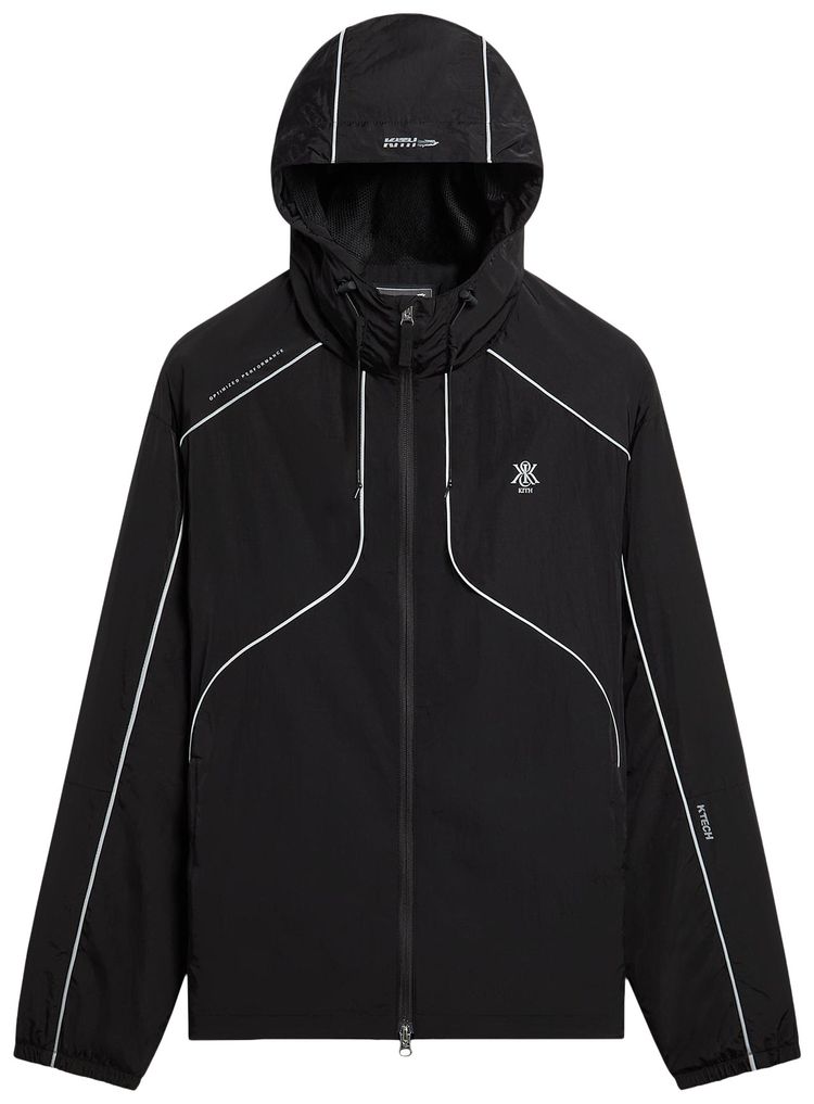 Kith Nylon Bolt Shell Jacket Black