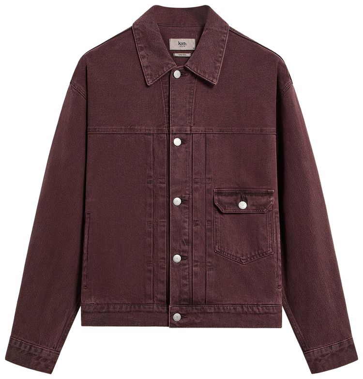 Kith Herringbone Denim Alonzo Jacket Rich