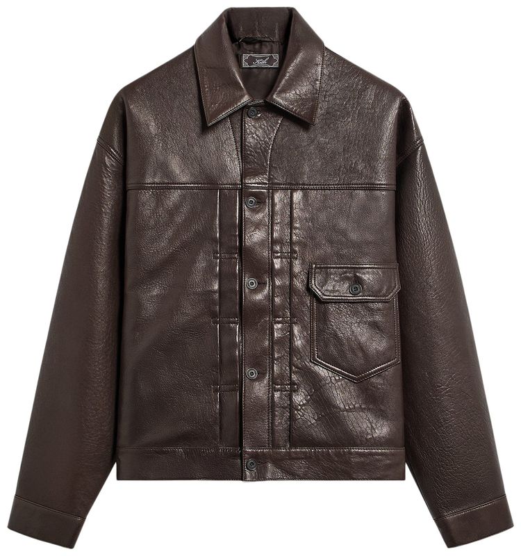 Kith Vintage Leather Alonzo Jacket Kindling
