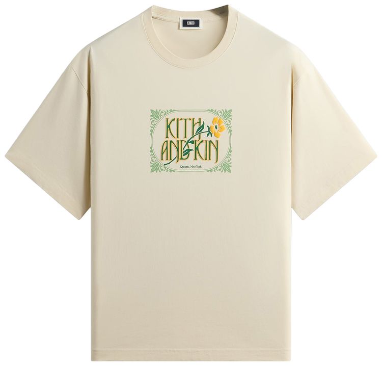Kith Folk Bloom Alex Boxy Tee Waffle