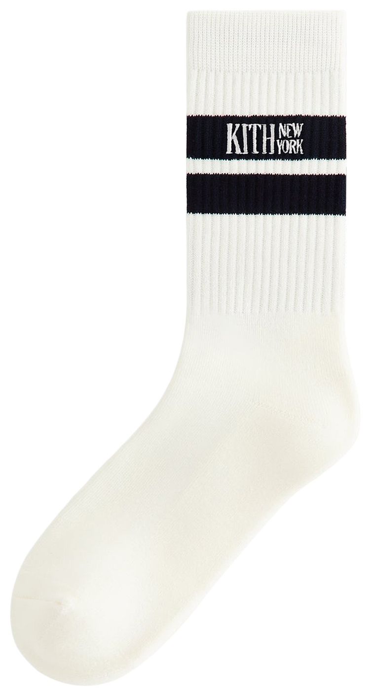 Kith Calf Stripe Socks Silk