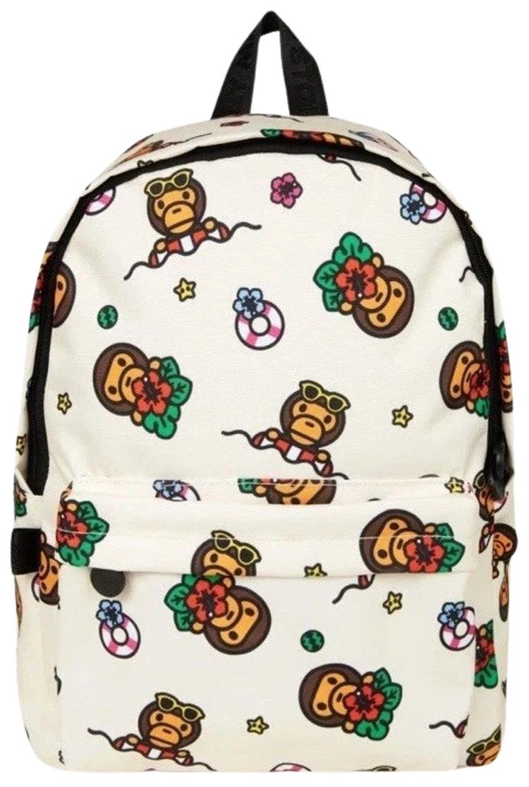 BAPE Baby Milo Medium Backpack Ivory