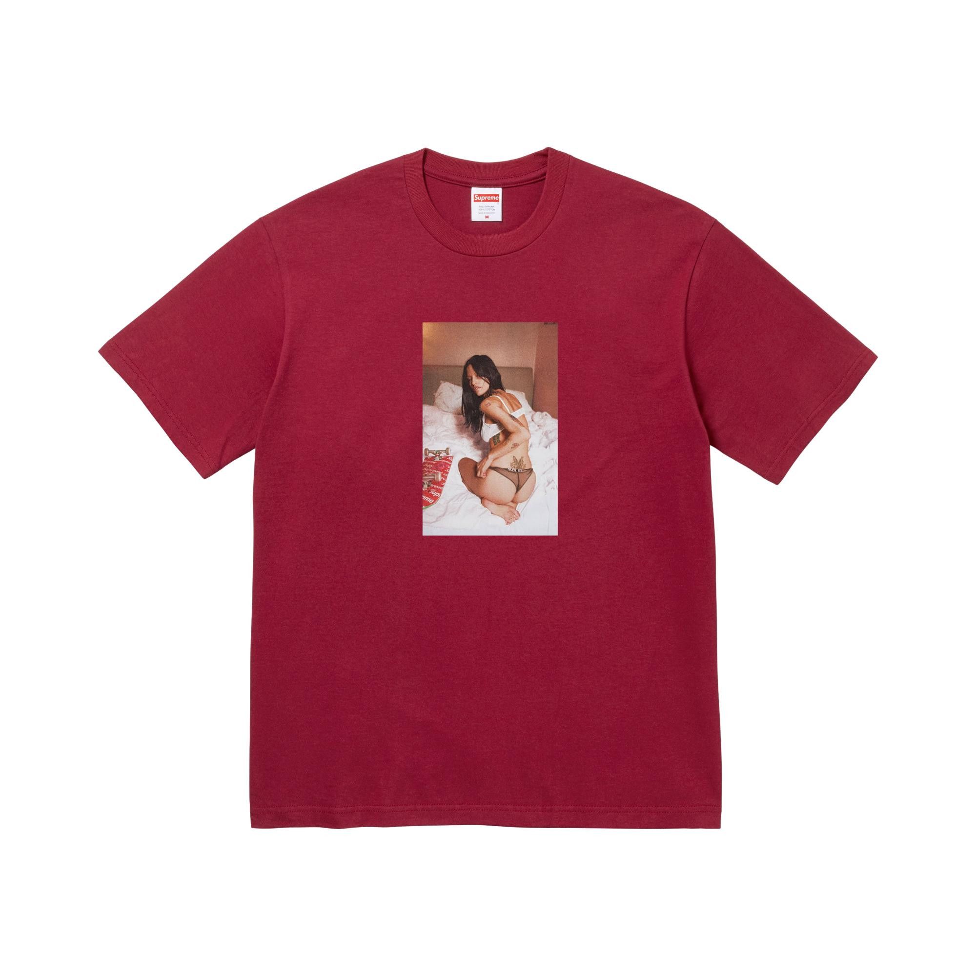 Buy Supreme x Larry Clark Neighbor Tee 'Cardinal' - FW26T53