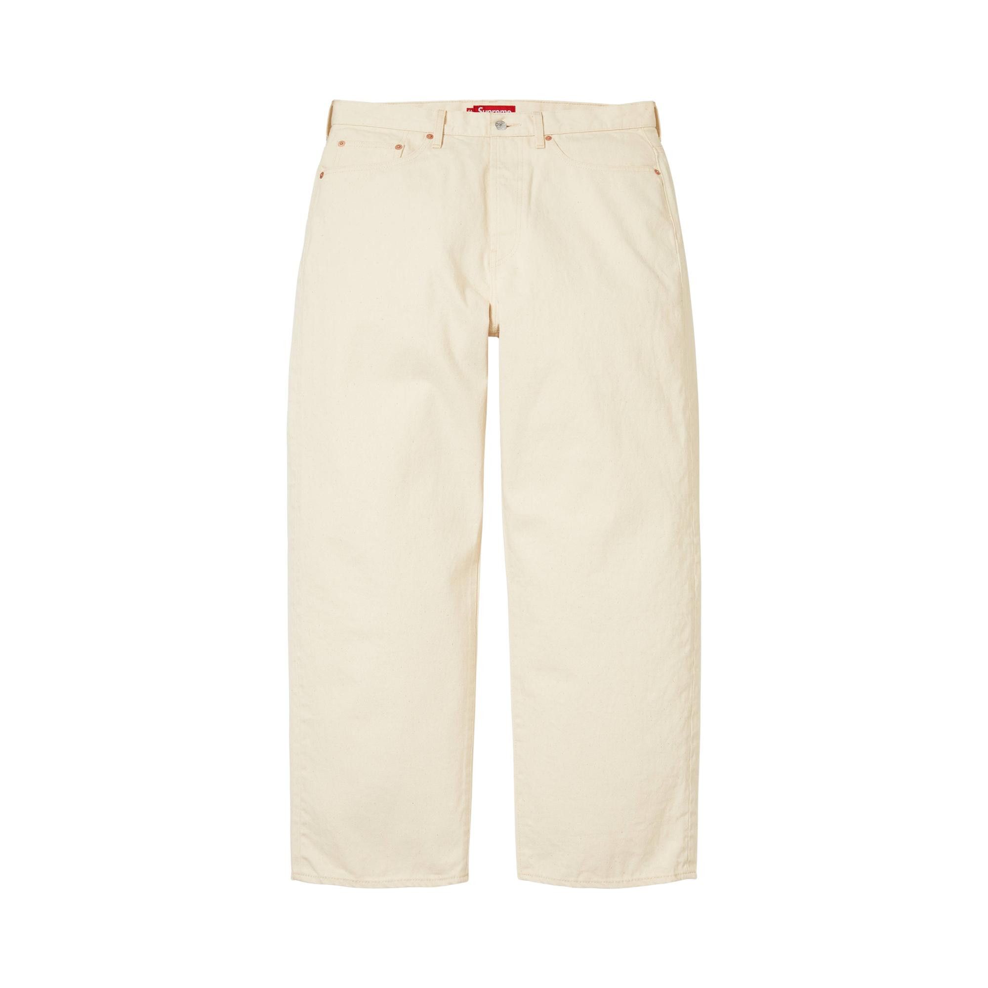 Buy Supreme Baggy Selvedge Jean 'Natural' - FW26P26 NATURAL | GOAT