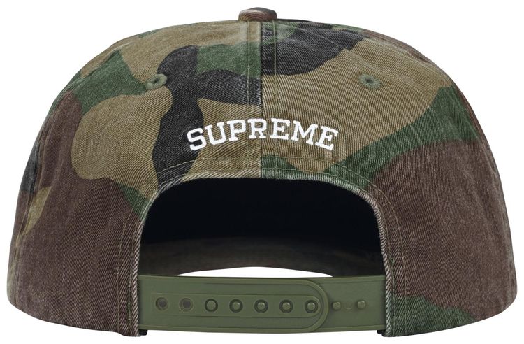 Supreme Painted 5 Panel Woodland Camo