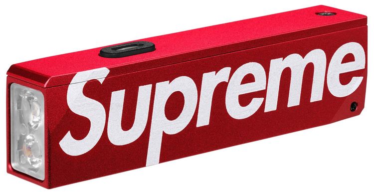 Supreme x Acebeam Flashlight Keychain Red