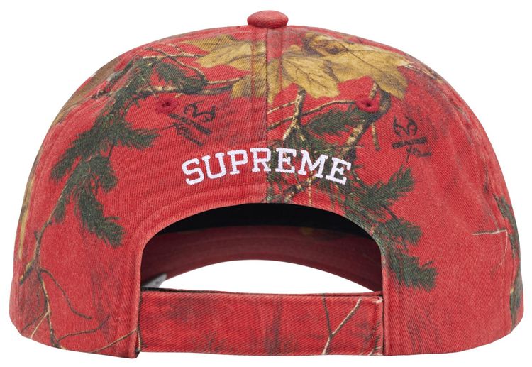 Supreme Bottle Opener 6 Panel Realtree Xtra Red Camo