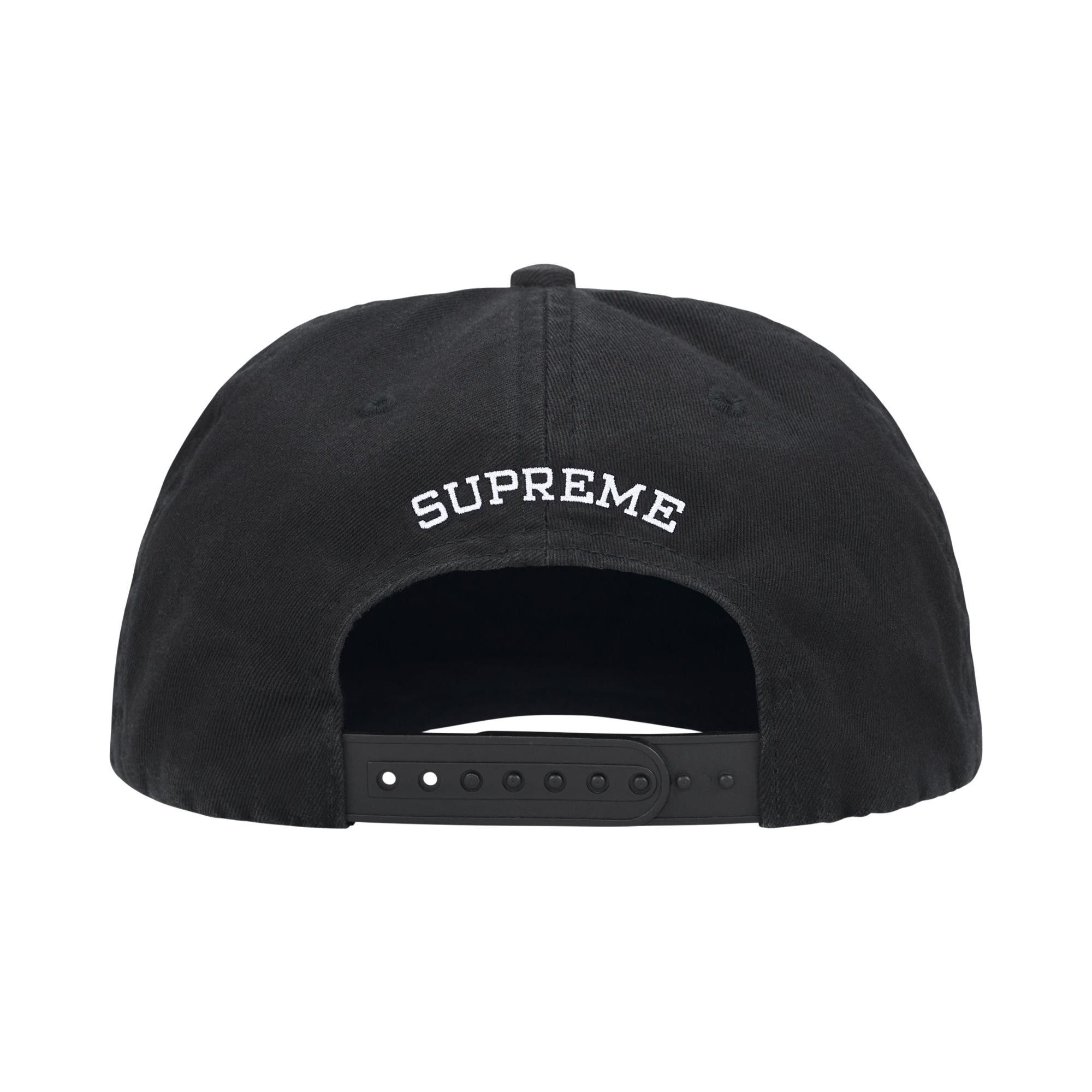 Buy Supreme Painted 5-Panel 'Black' - FW26H39 BLACK | GOAT