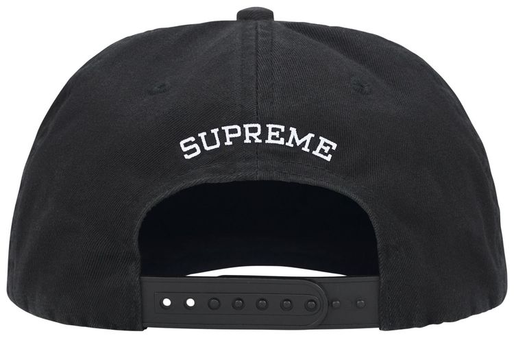 Supreme Painted 5 Panel Black
