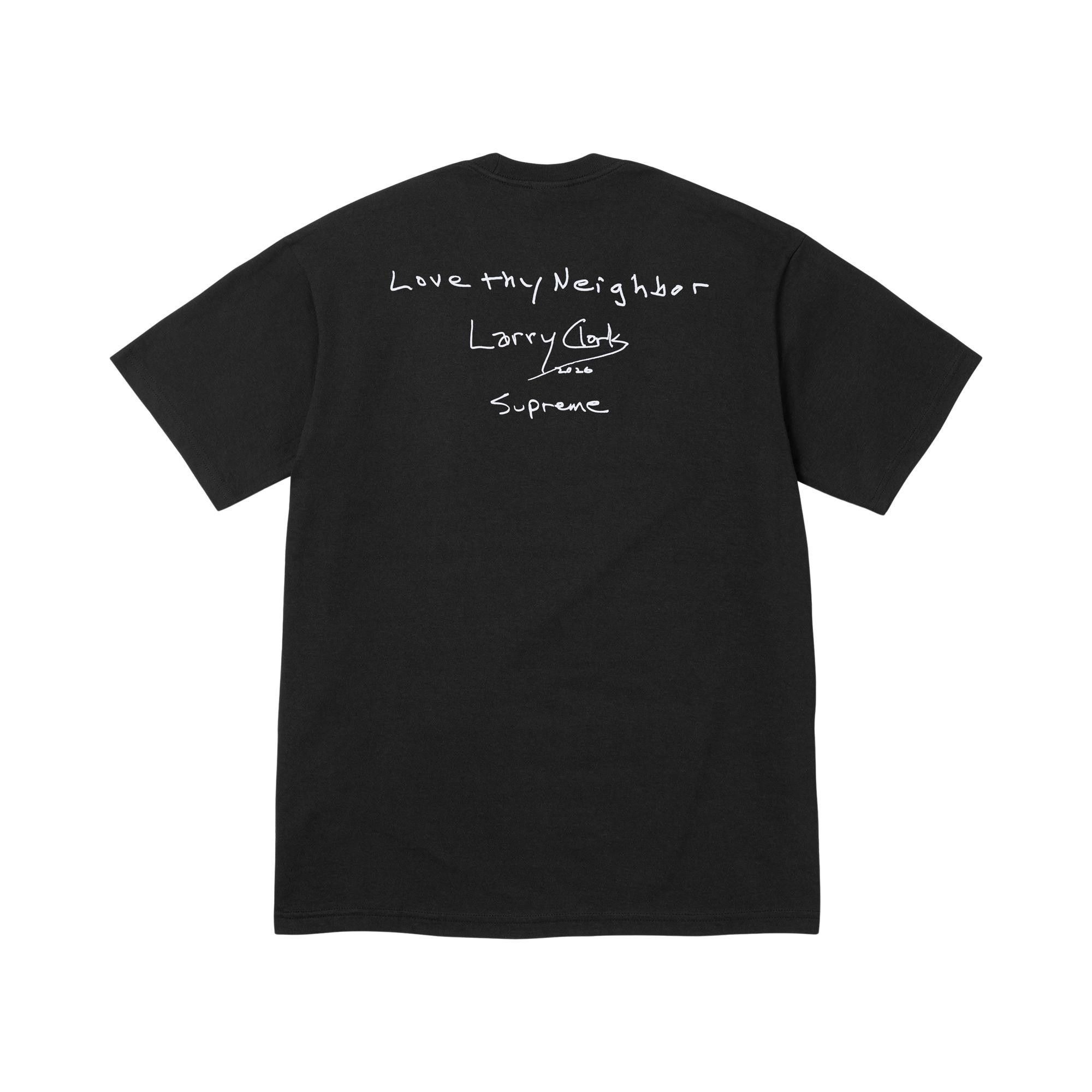 Larry Clark × Supreme × Neighborhood Buy Supreme x Larry Clark Neighbor Tee 'Black' - FW26T53 BLACK | GOAT