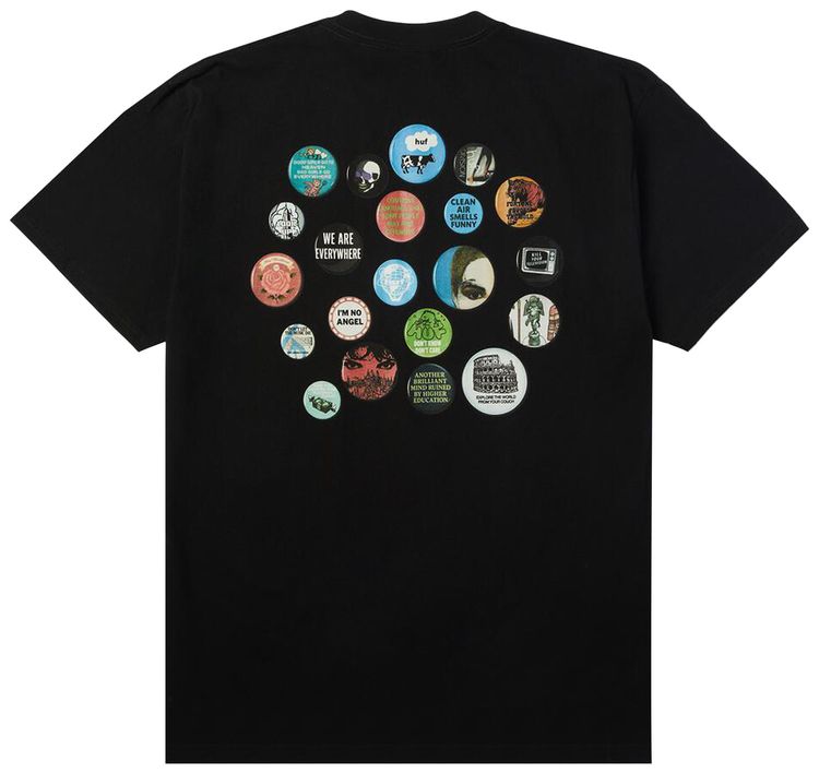 HUF Olympia Short Sleeve Tee Black