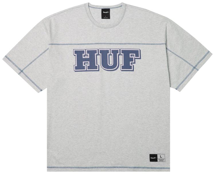 HUF Legacy Tee Heather Grey