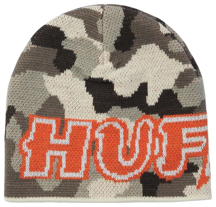 HUF Galaxy Skull Beanie Camo