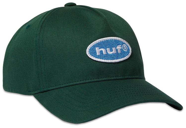 HUF 89 Oval 5 Panel Hat Forest Green