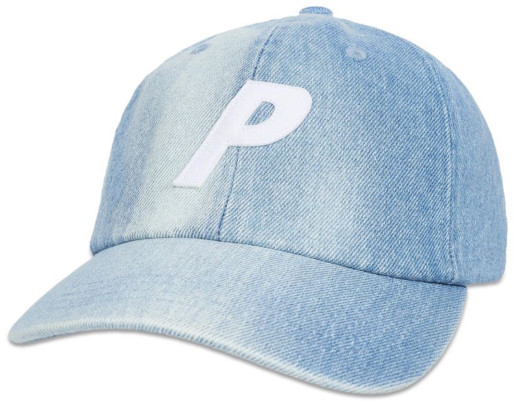 Palace Bleached Denim P 6 Panel Stonewash