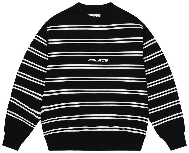 Palace P Stripe Knit Black