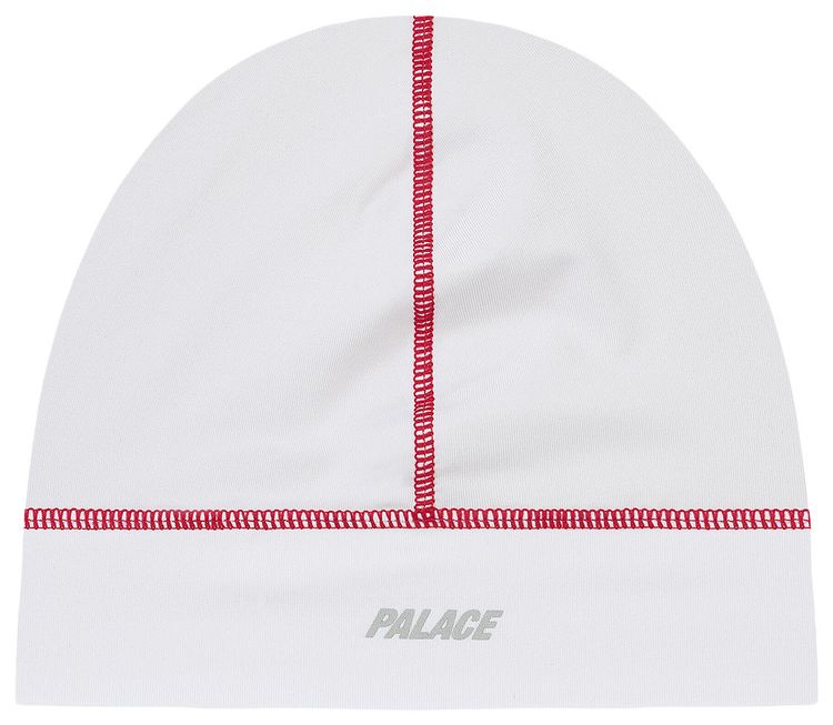 Palace Run It Nein Cuff Beanie White