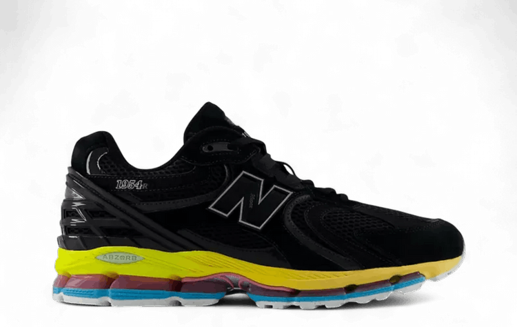 New Balance 1954R Black Cement Clementine