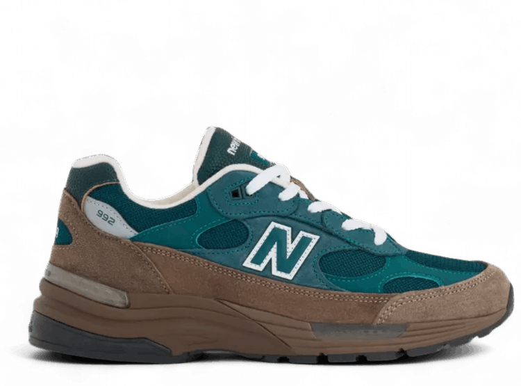 New Balance 992 Medusa Green Thunder Brown Cortado