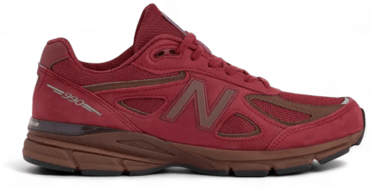 New Balance 990 Monarch Burgundy Pumpernickel Black