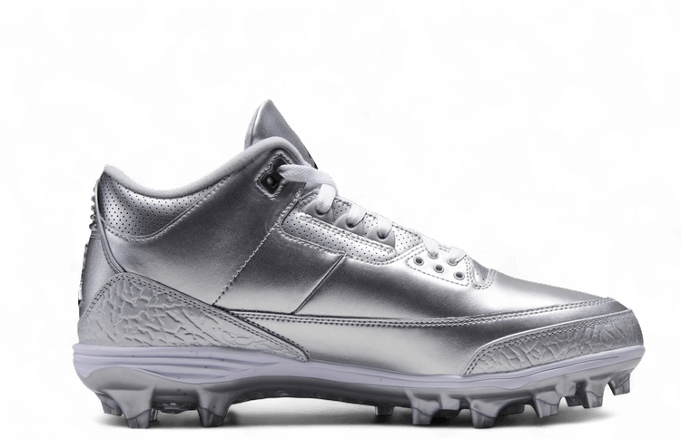 Air Jordan 3 Mid TD Metallic Silver