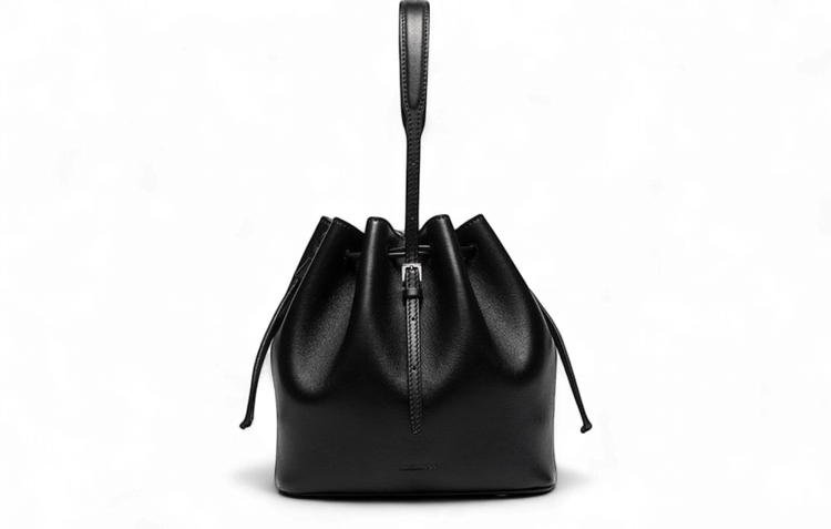 Jil Sander Holster Bucket Bag Black