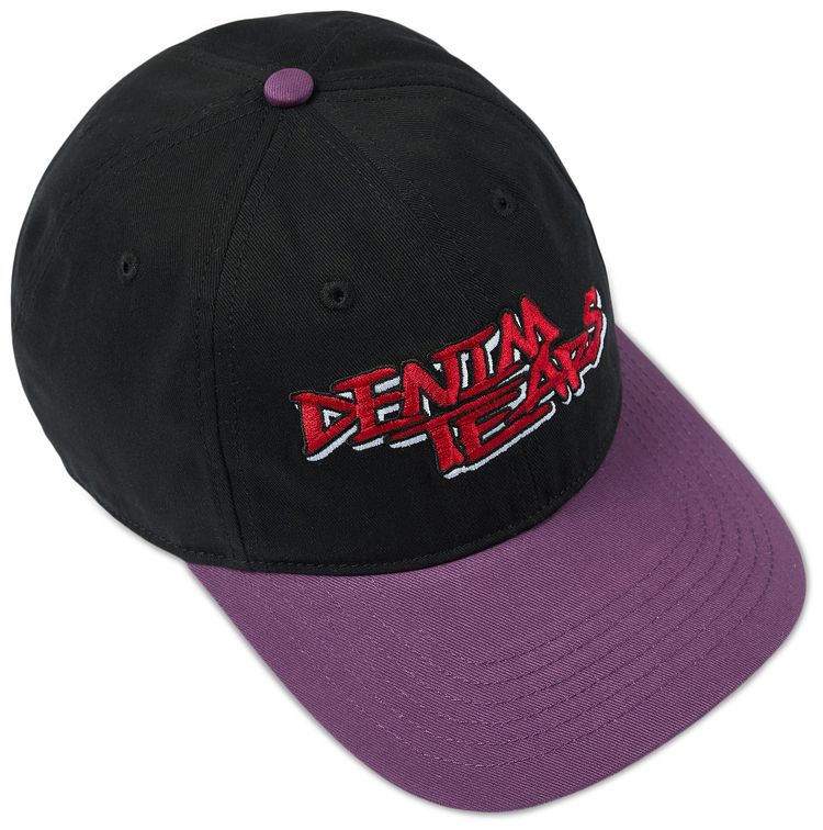 Denim Tears Two Tone Cap Black